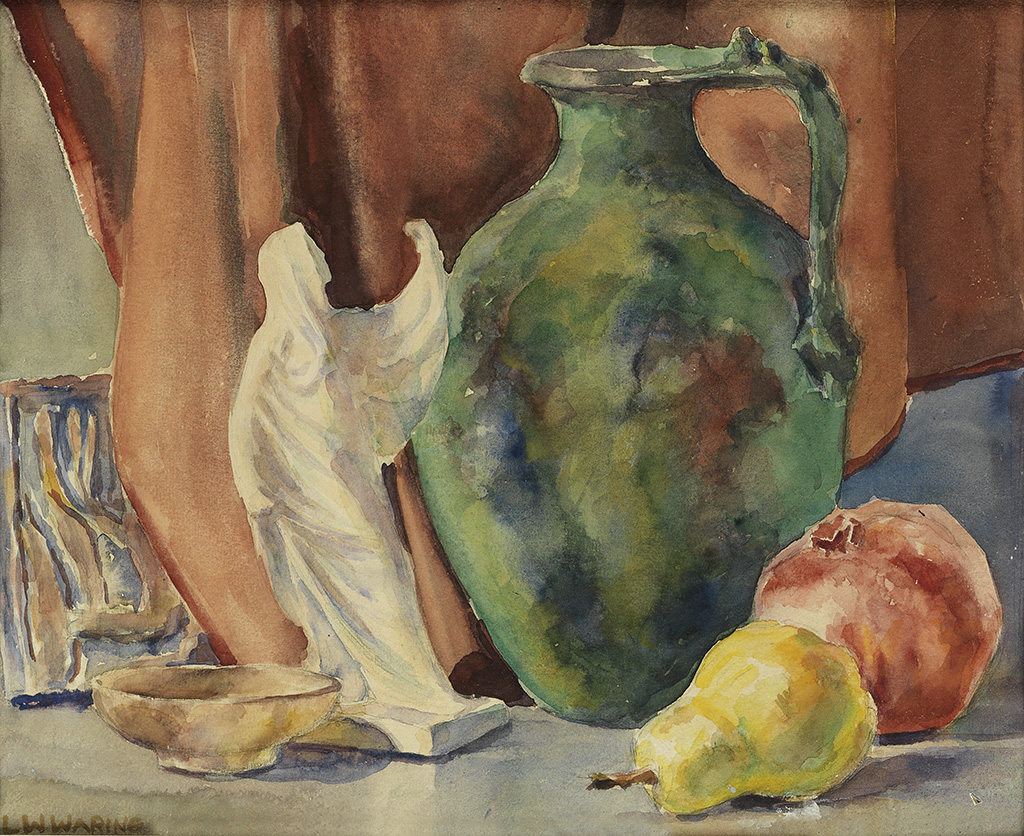 LAURA WHEELER WARING (1887 - 1948) Still Life with Fruit.